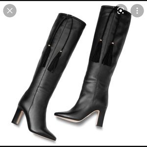 Tamara Mellon boots with tassel